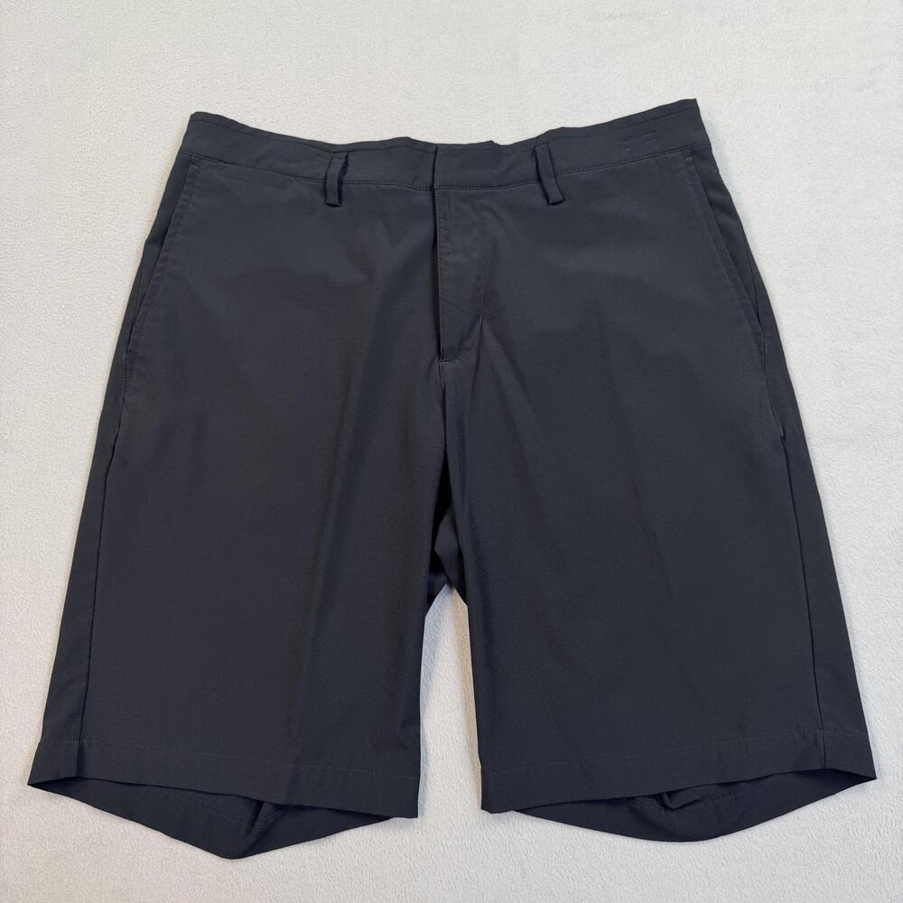 Nike Golf Shorts Mens 32 Black Dri-FIT 10 Inch Athletic Golf Pockets 833224-010
